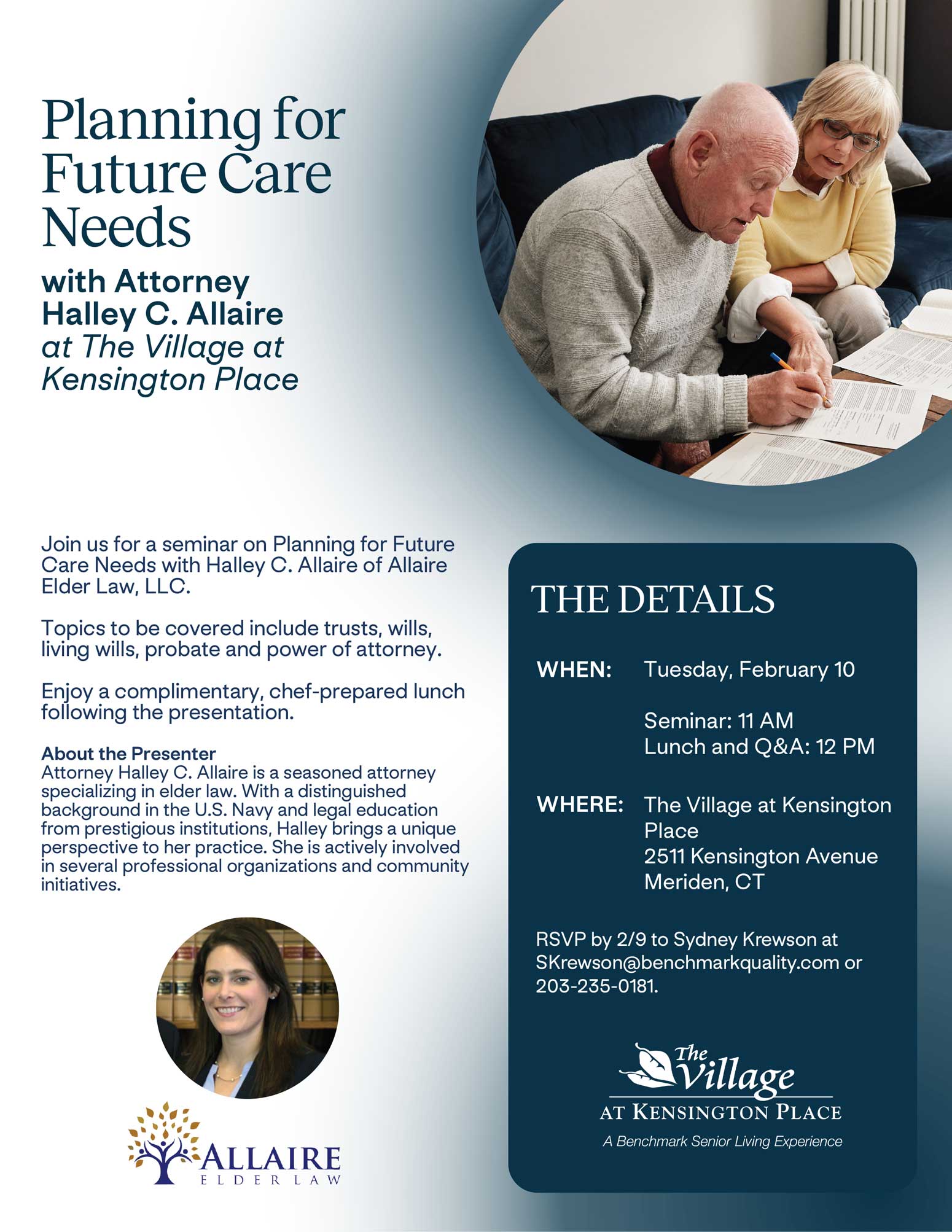 Planning for Future Care Needs