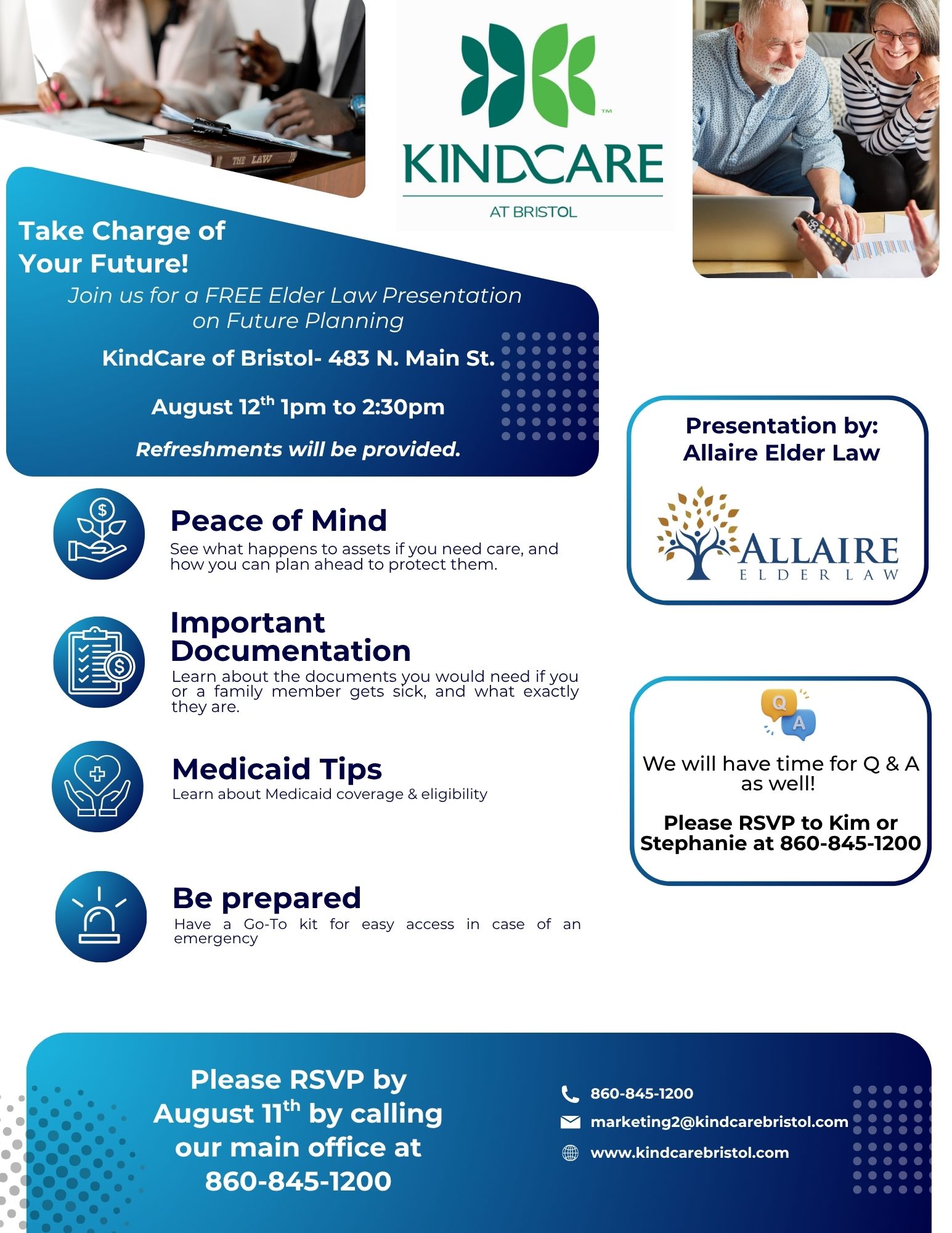 Take Charge of Your Future!